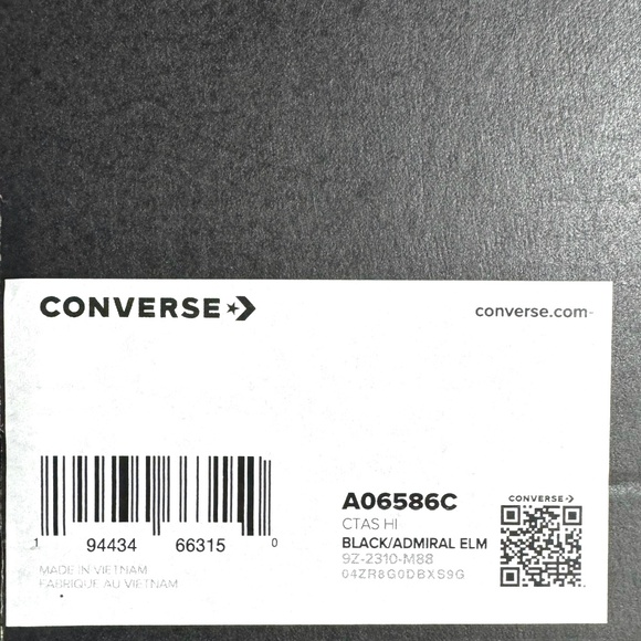 Converse Chuck Taylor Canvas Gray High Sneakers Skate Shoes Men's Size A06586C - Picture 10 of 10